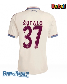 Ajax Josip Sutalo #37 Tricou Fotbal Replică 2025-26 Barbati Treilea